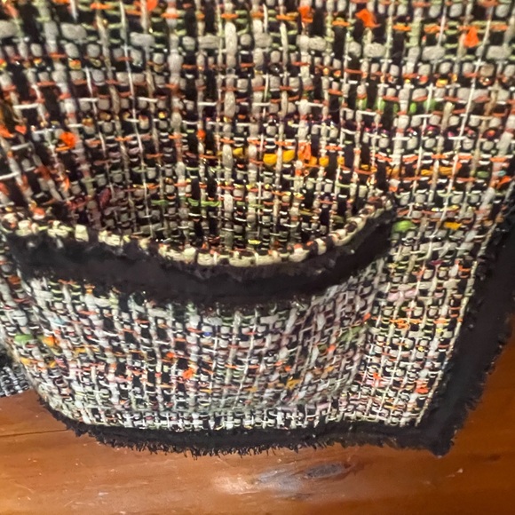 Tina Turk multicolored short blazer size 2 - Picture 6 of 9